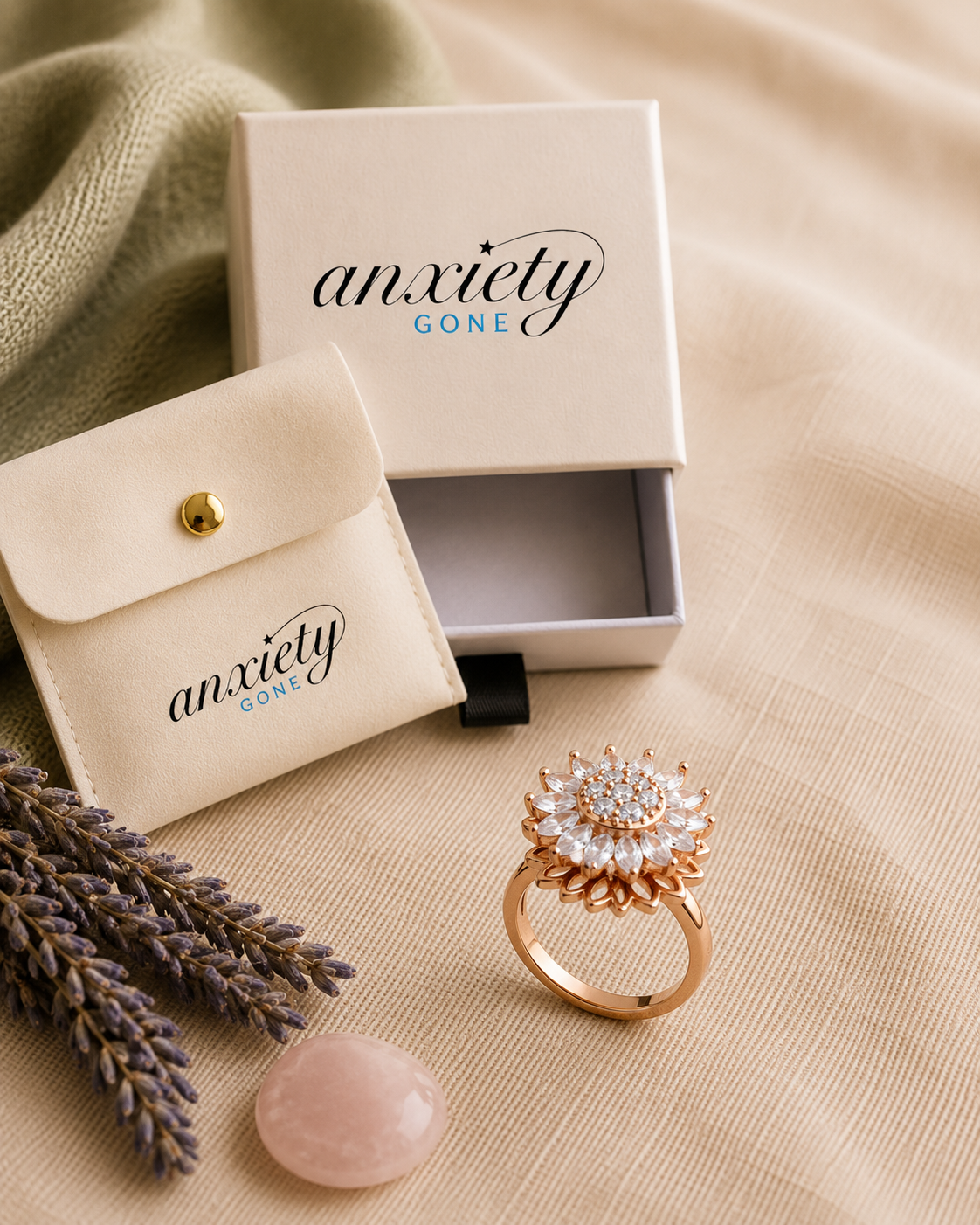 The Bloom Ring (Rosegold)