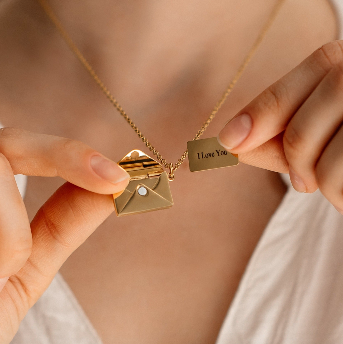 The Secret Letter Necklace