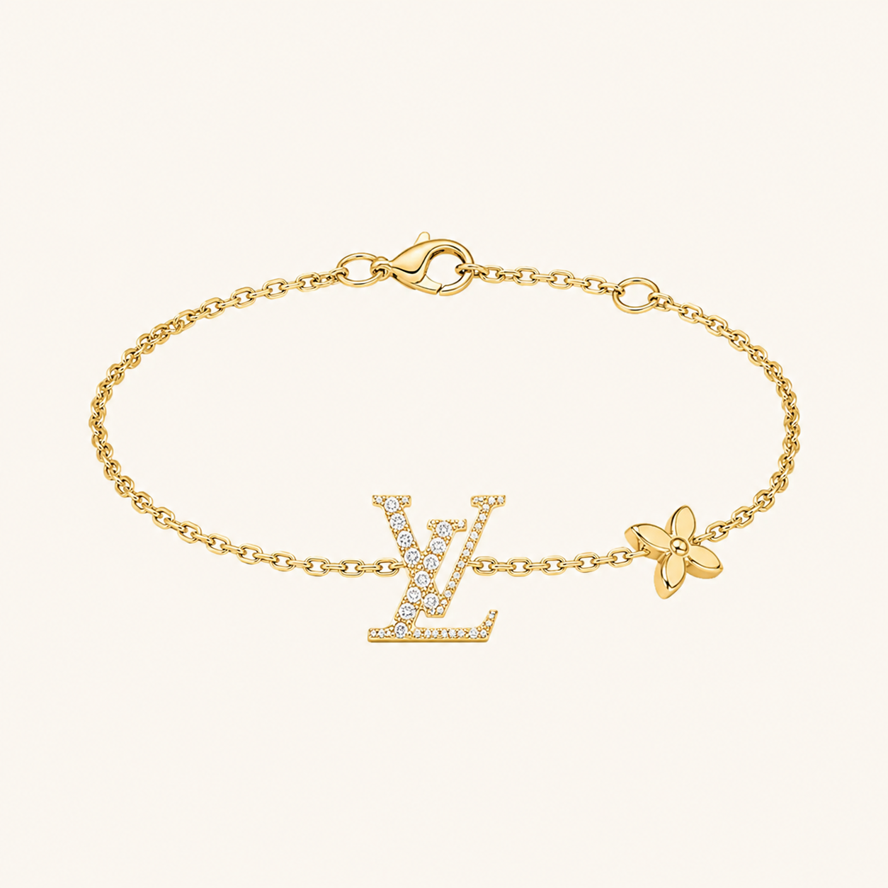 LV Gold Bracelet