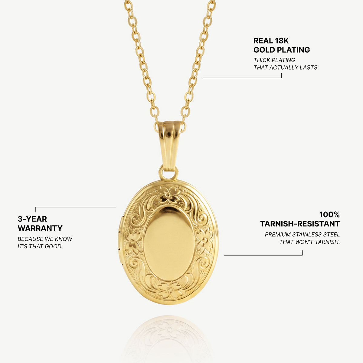 The Floral Photo Locket