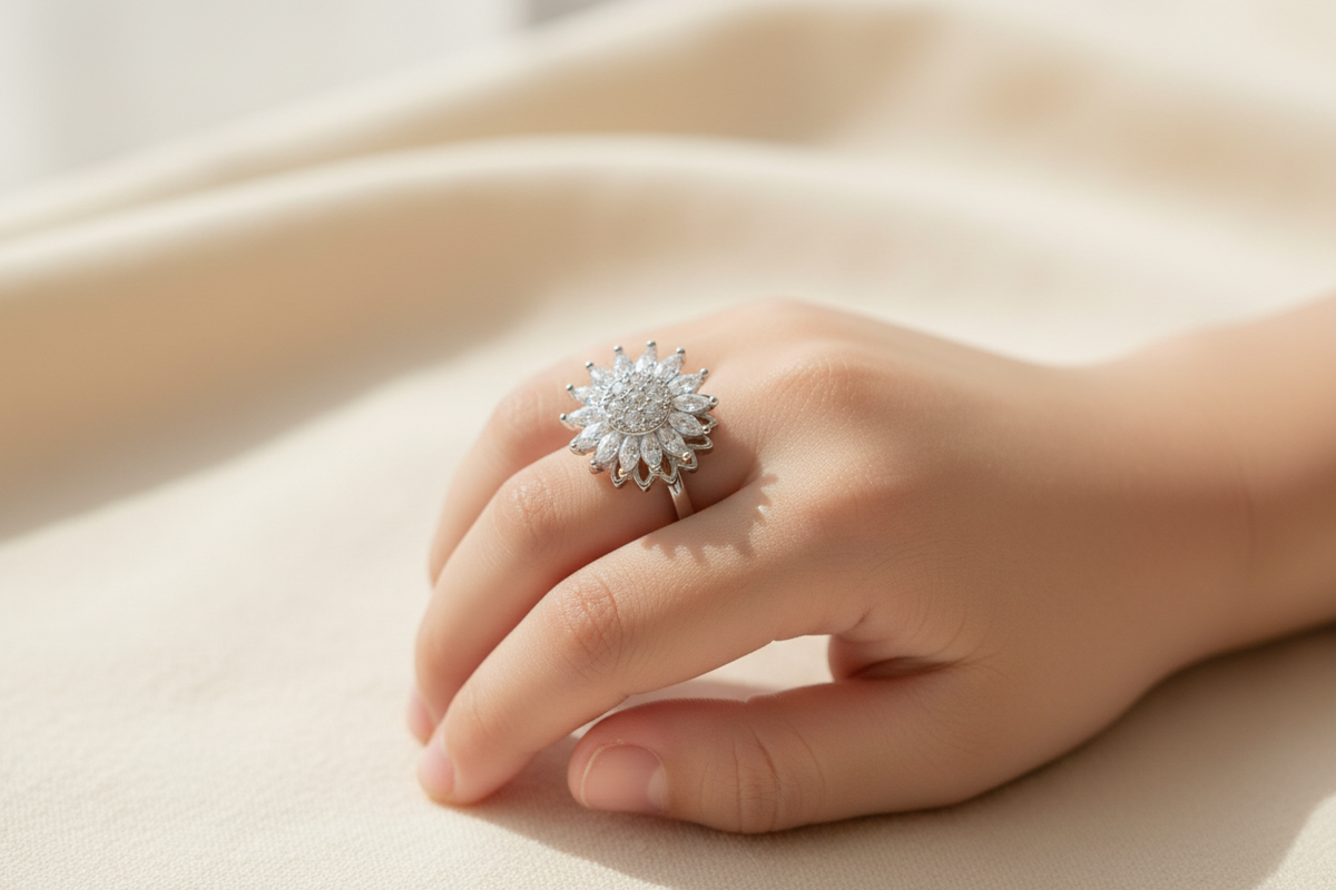 The Bloom Ring (Silver)