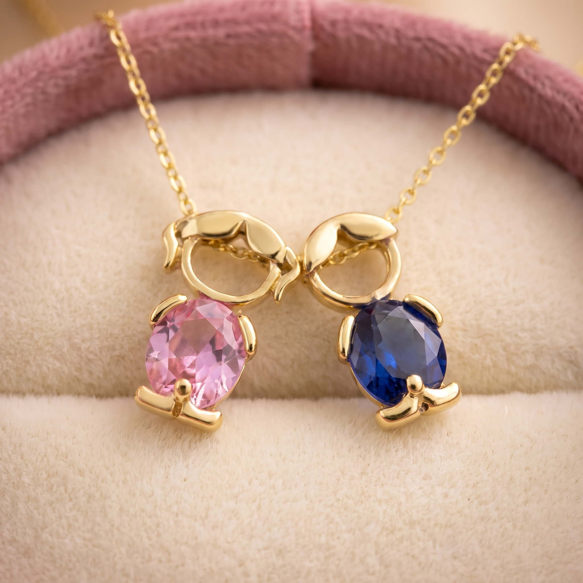 The Family Matching Set (2x Forever Mine Necklace + Gold Ring)