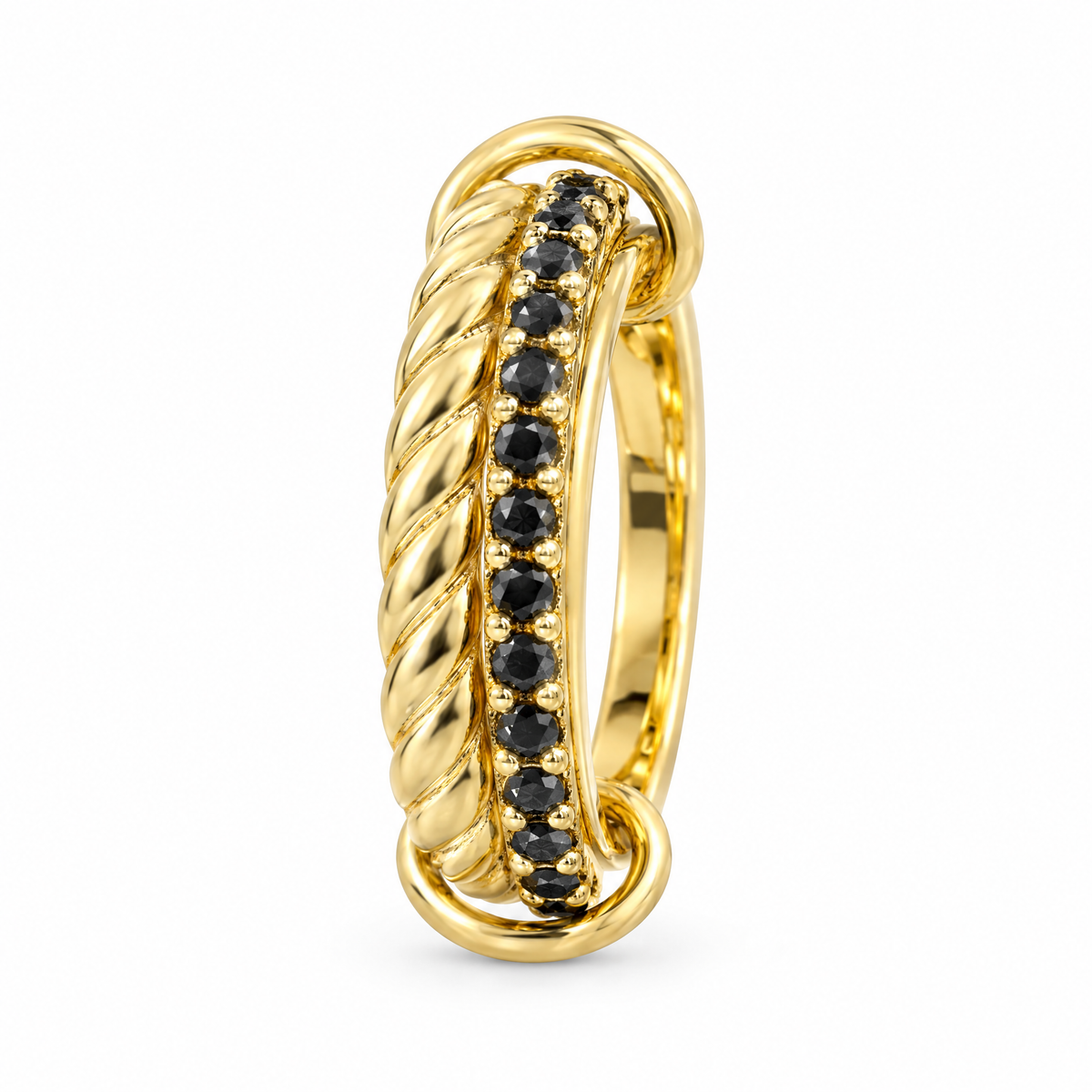 The Stillness Ring (Gold), spinning ring