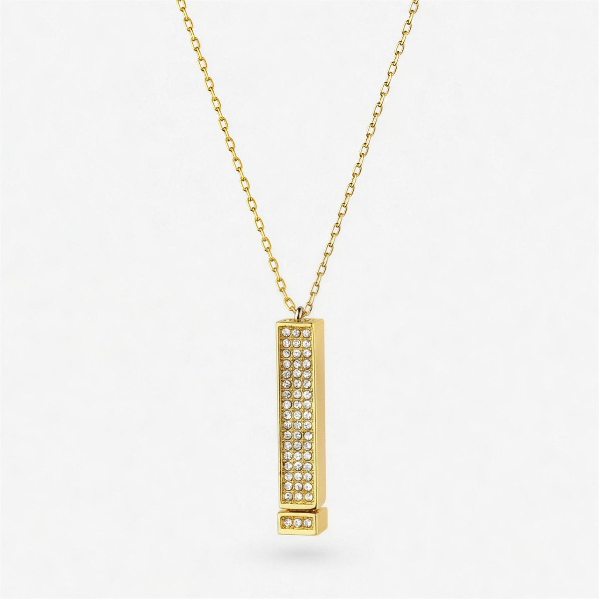 The I Love You Necklace in gold
