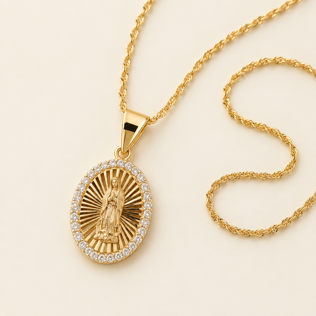 The Guadalupe Pendant Necklace