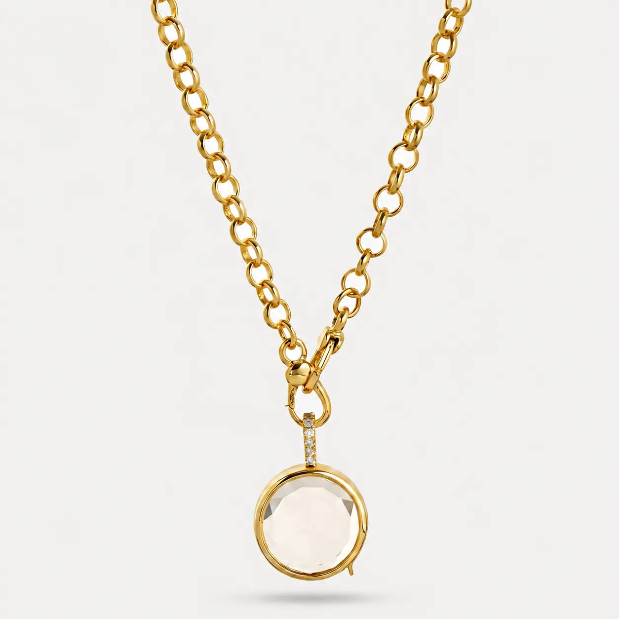 The Keepsake Locket, Halo Crystal, detail