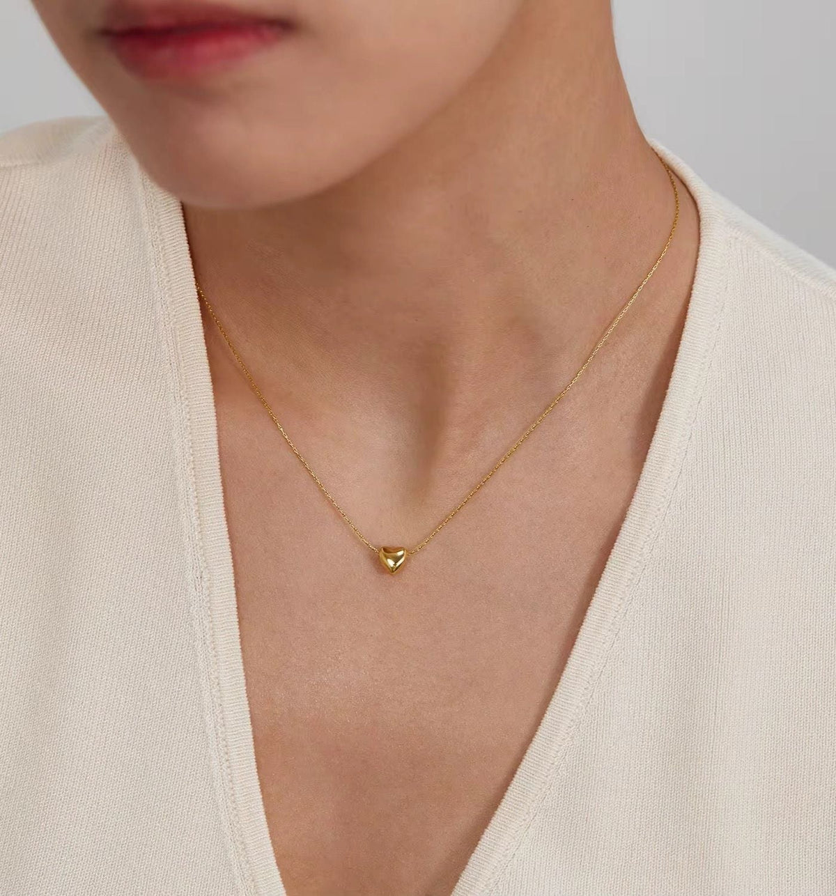 The Puffy Heart Necklace
