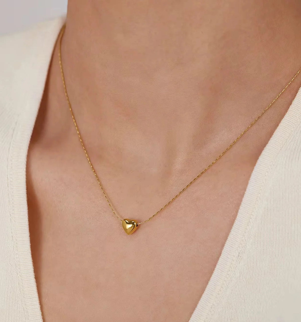 The Puffy Heart Necklace
