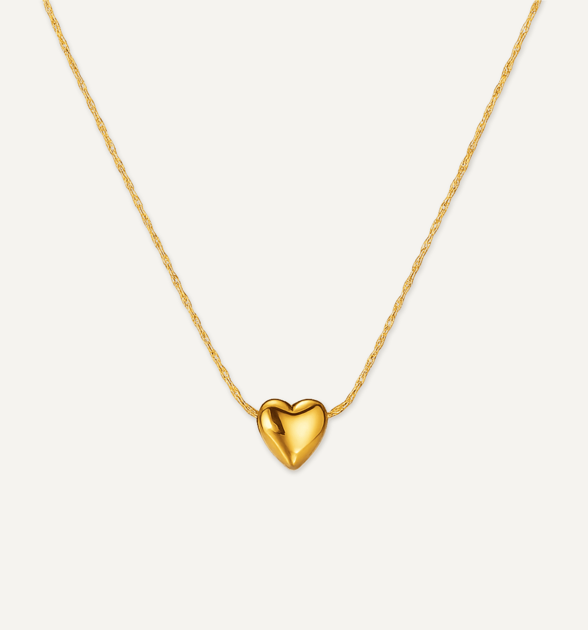 The Puffy Heart Necklace