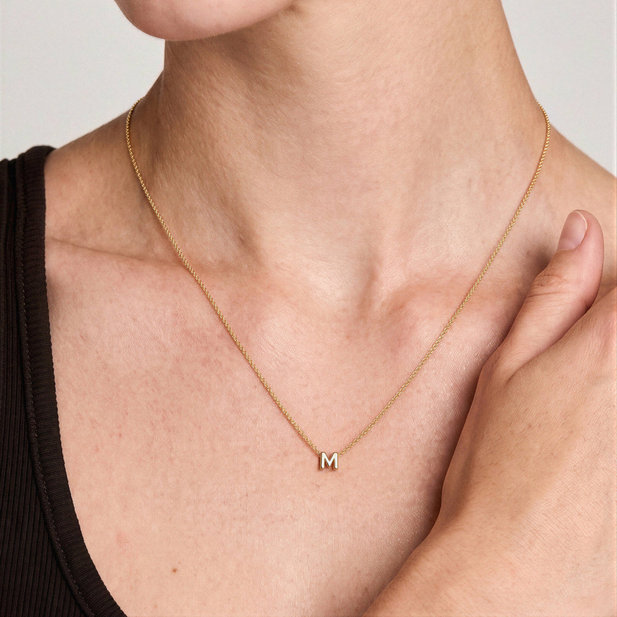 The Mini Initial Necklace