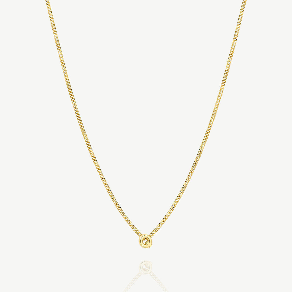 The Mini Initial Necklace