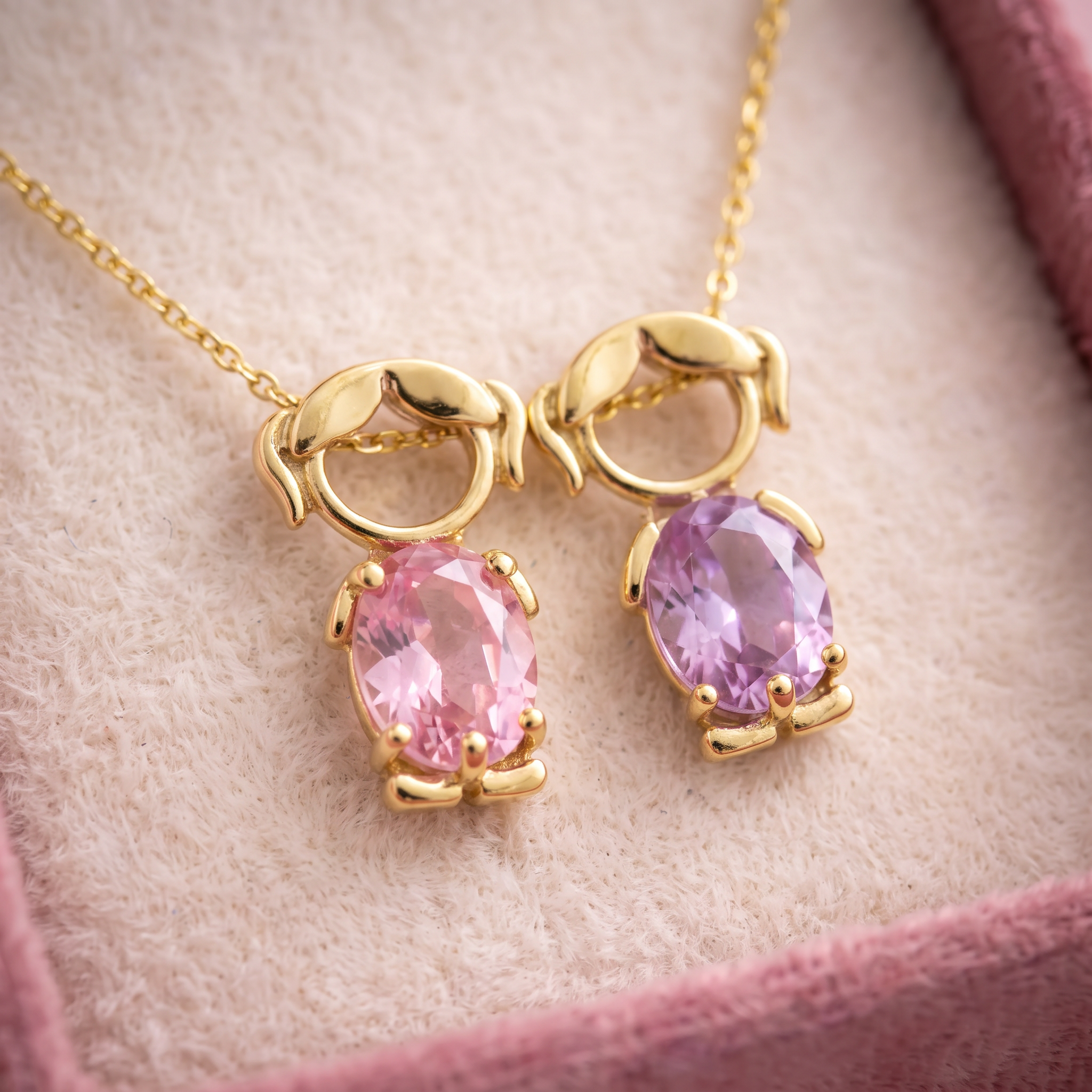 The Family Matching Set (2x Forever Mine Necklace + Gold Ring)