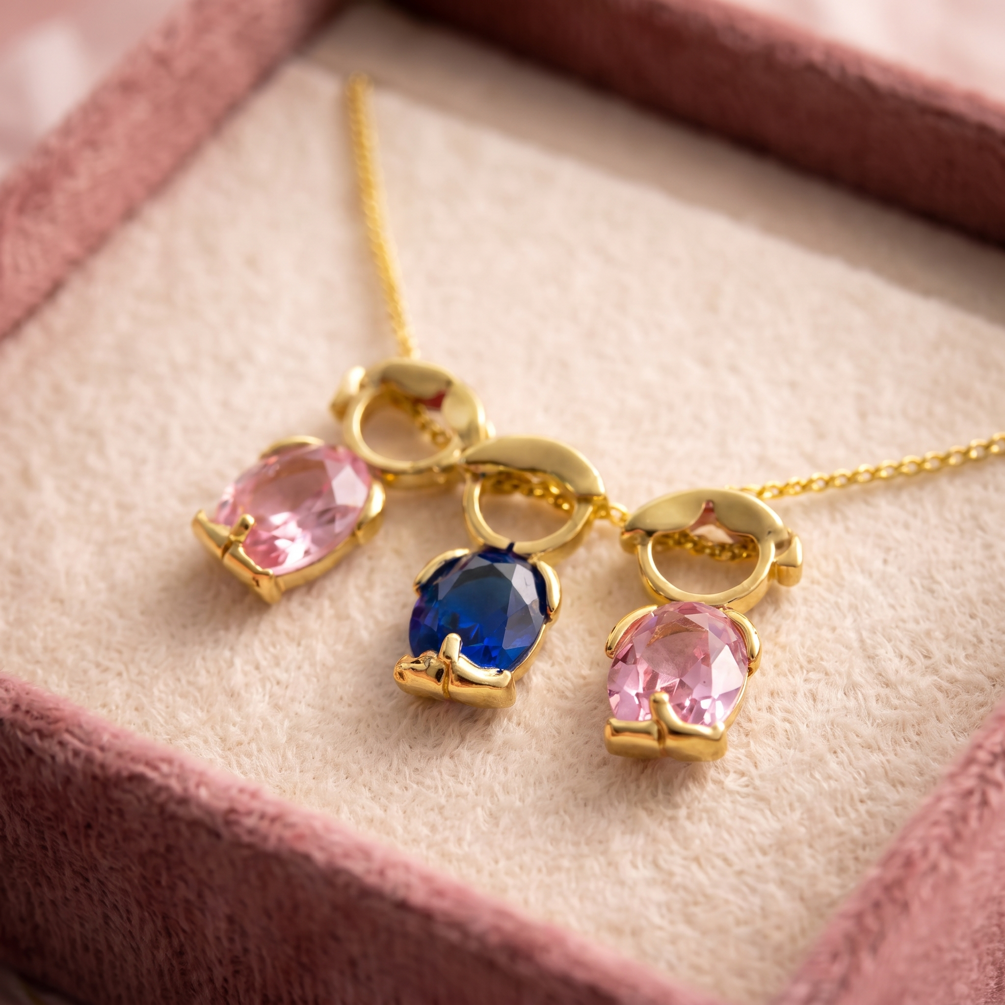 The Family Matching Set (2x Forever Mine Necklace + Gold Ring)
