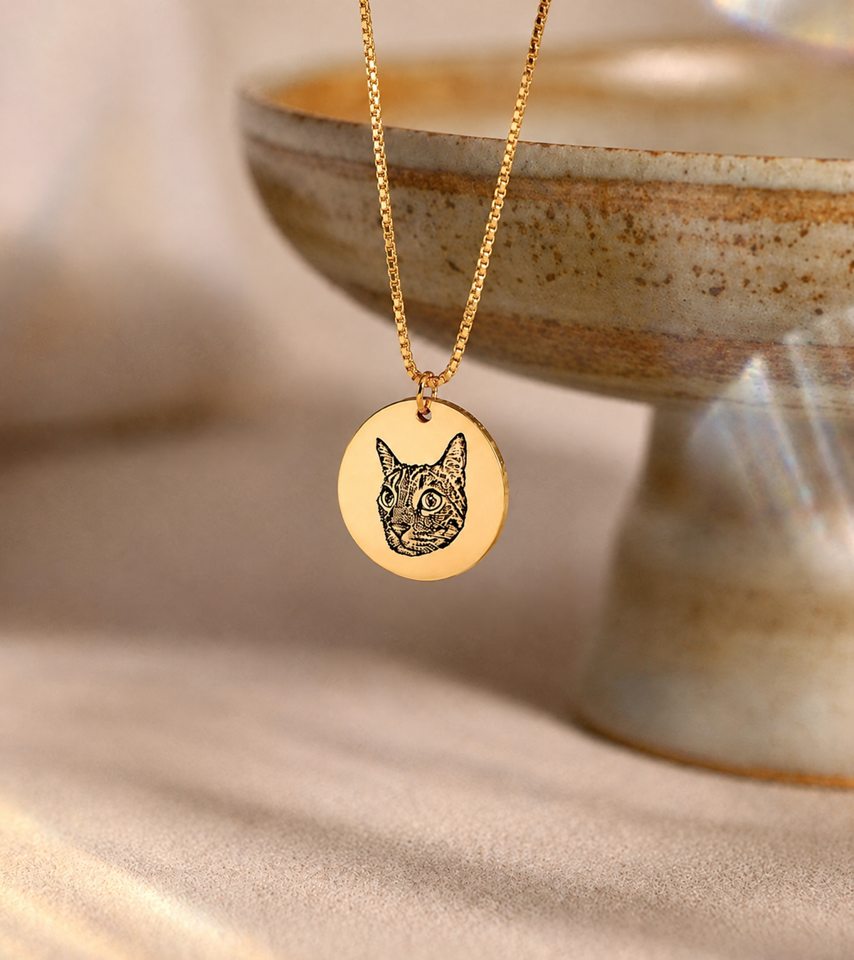 The Pet Portrait Necklace