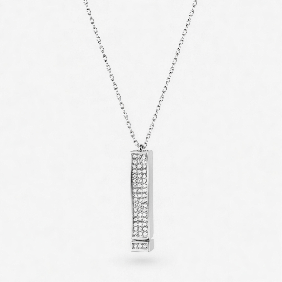 The I Love You Necklace in silver